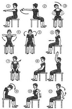 Exercicios como método para tratar a osteocondrose torácica