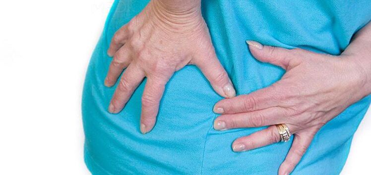 Síntoma de artrose da articulación da cadeira - dor de diversos graos de forza